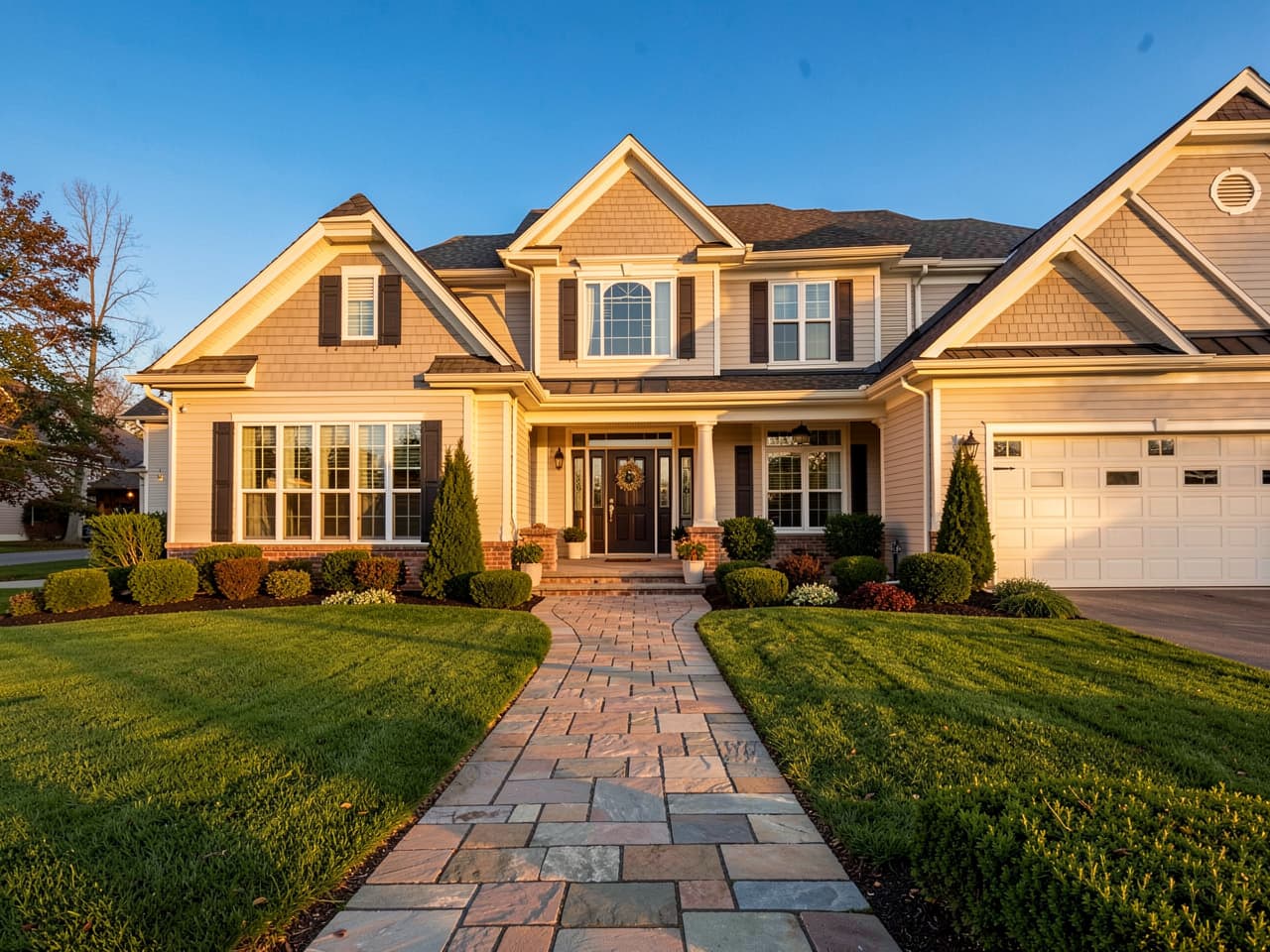 Beautiful residential neighborhood